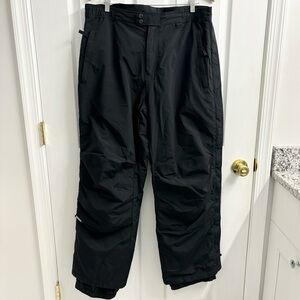 Obermeyer Men’s Ski Snowboarding Pants XL Black Alta Winter Gear Thick